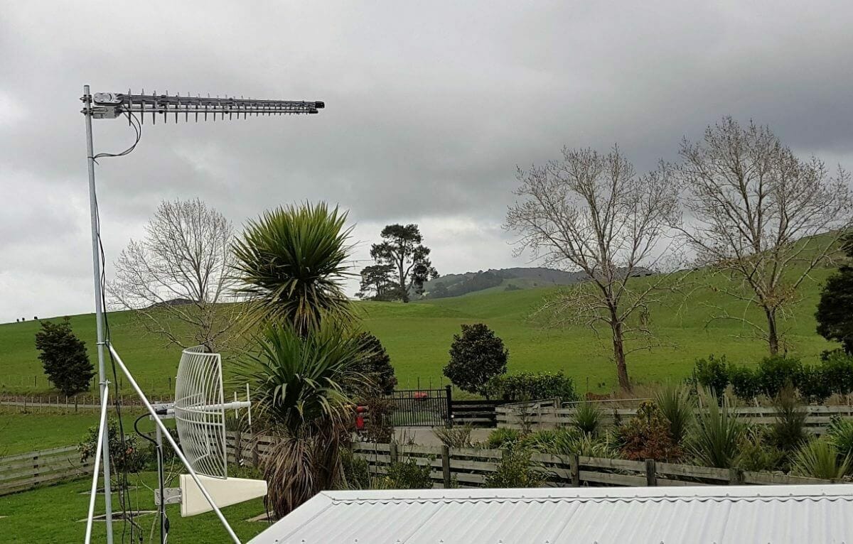 Poynting provides higher internet speeds and ‘fixed wireless’ access reliability in rural Wainui, Auckland, NZ